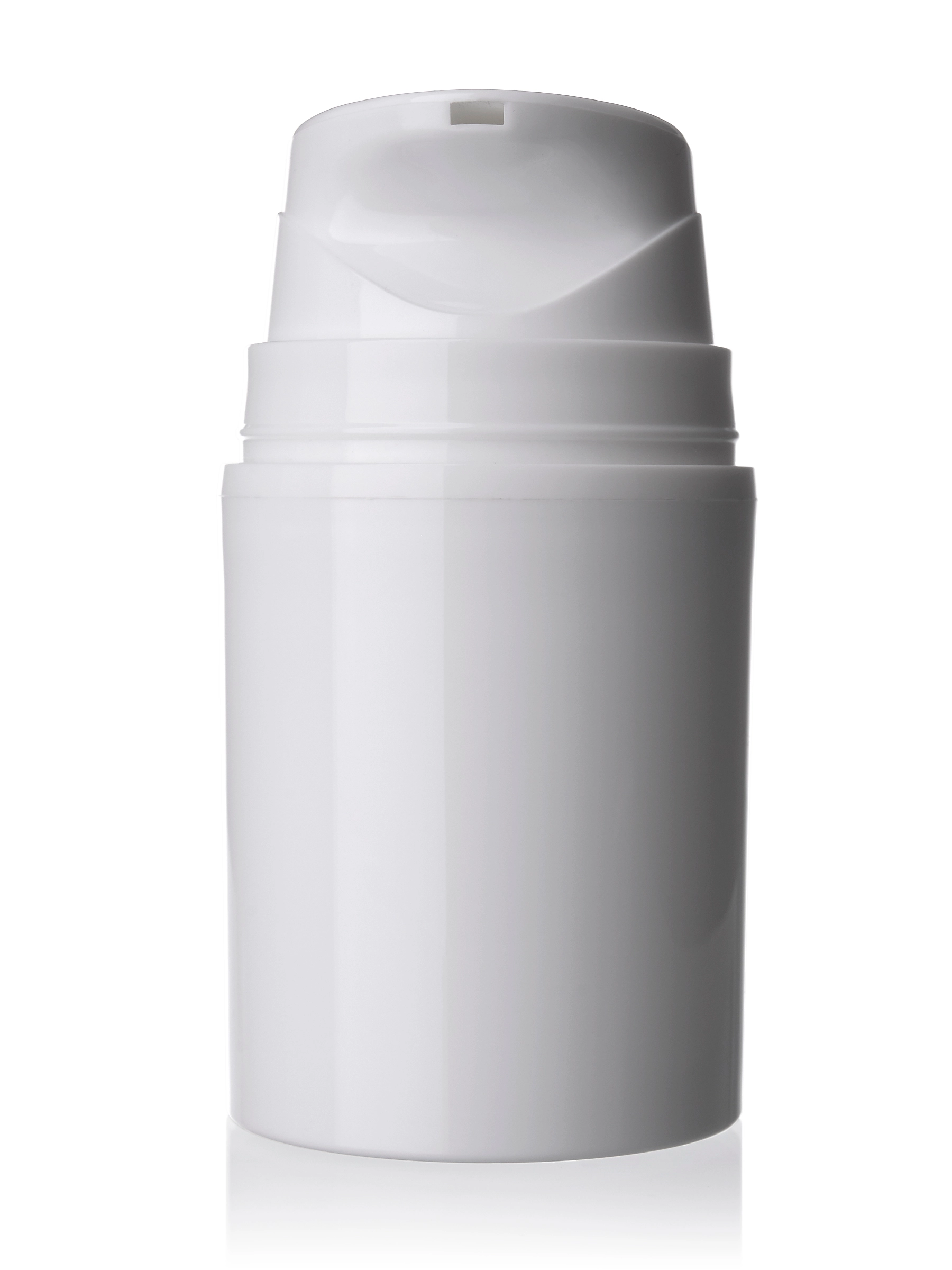 50 ml White PP Plastic Airless Pump Set – A18422NTWH
