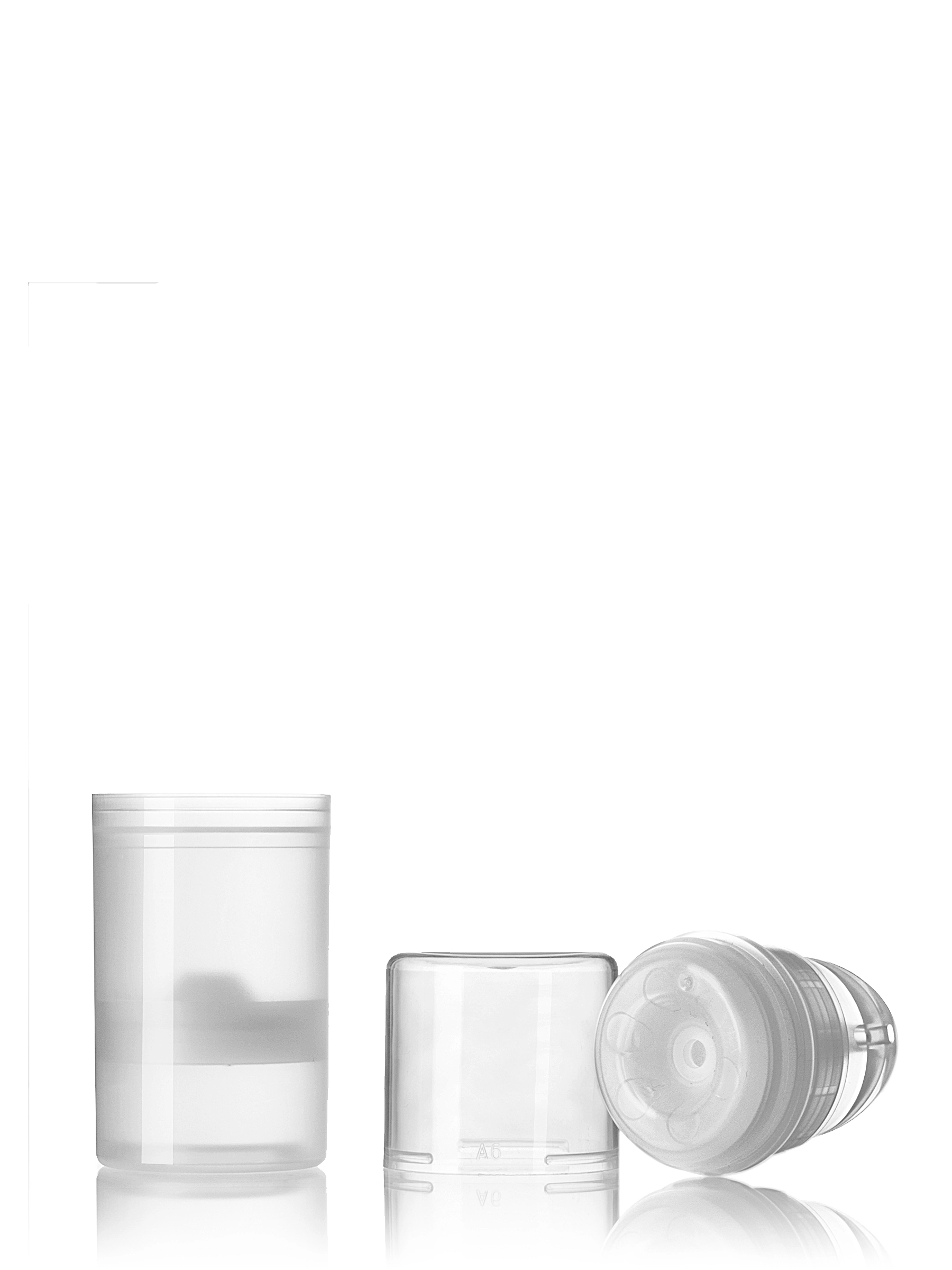 15 ml Natural Fingertip Airless Pump System – A404NT
