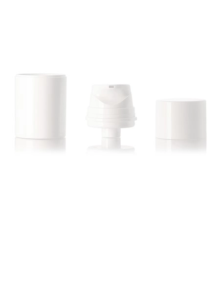 50 ml White PP Plastic Container – A487WH