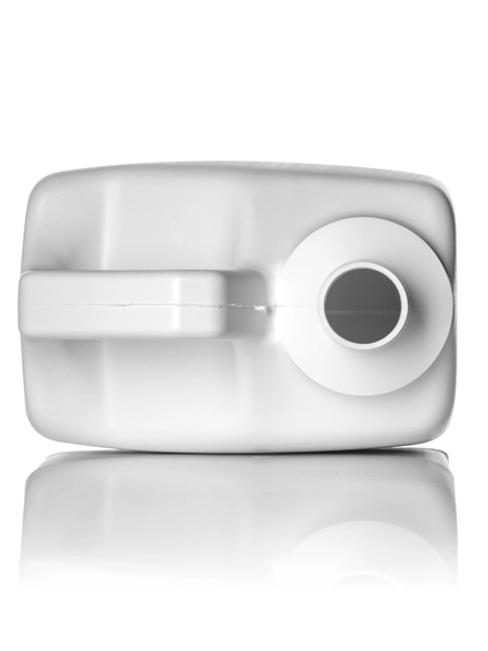 1 Gallon White HDPE Plastic F-Style Container – B053