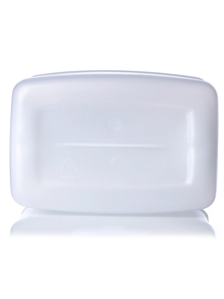 1 Gallon Natural-Colored HDPE Plastic F-Style Container – B053N