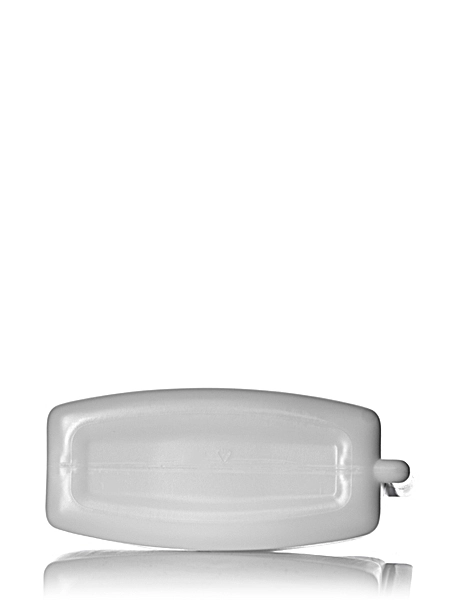 2 Liter Natural-Colored HDPE Plastic Twin-Neck Bottle (requires 2 Caps) – B074