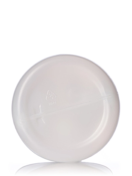64 oz Natural-Colored HDPE Plastic Industrial Round Bottle – B084P