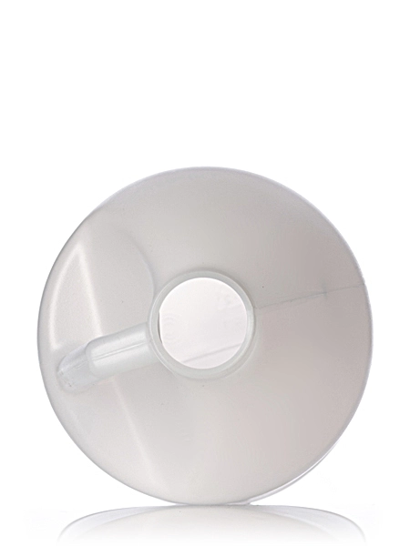 64 oz Natural-Colored HDPE Plastic Industrial Round Bottle – B084P