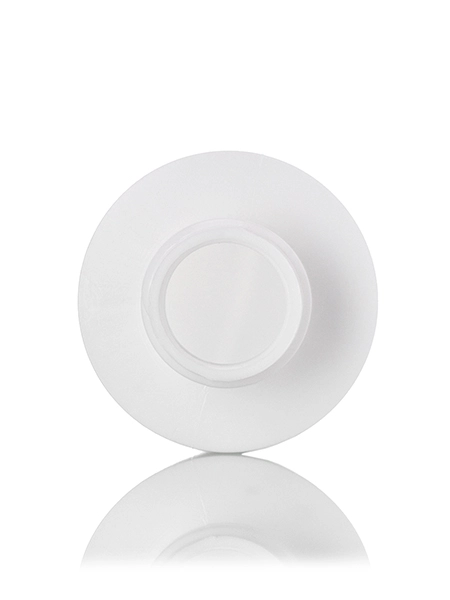 3 oz White HDPE Plastic Cylinder Round Bottle – B1057WH