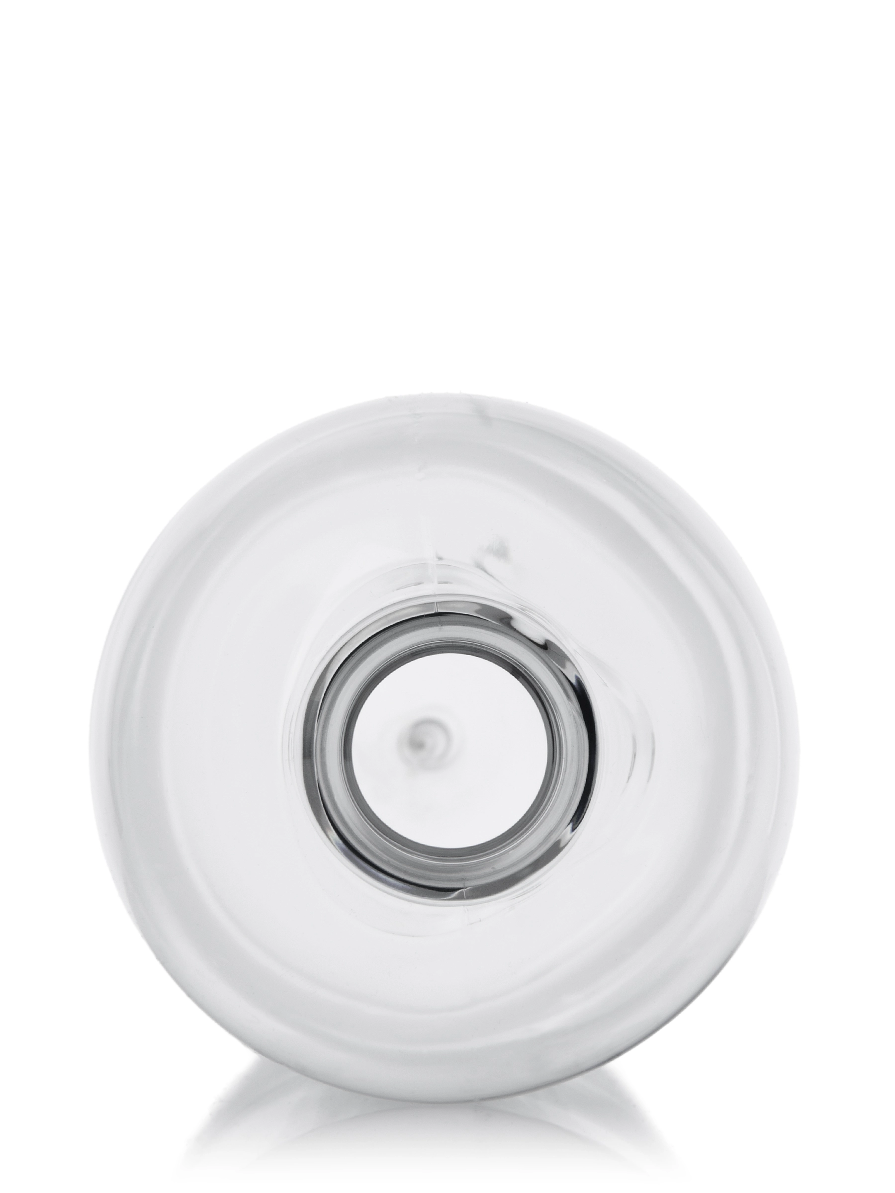 32 oz Clear PET Plastic Cosmo Round Bottle – B106CL