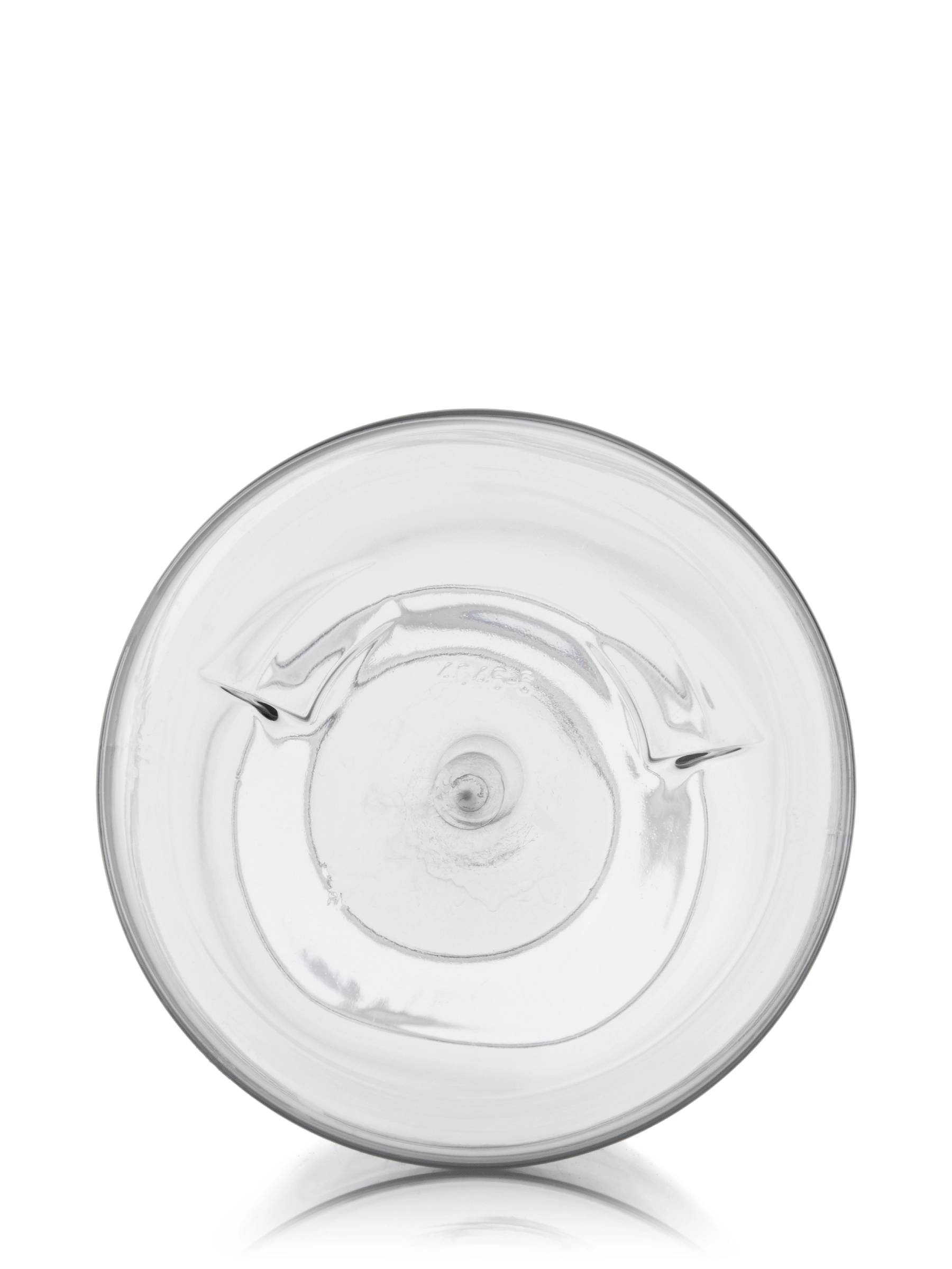 32 oz Clear PET Plastic Cosmo Round Bottle – B106CL