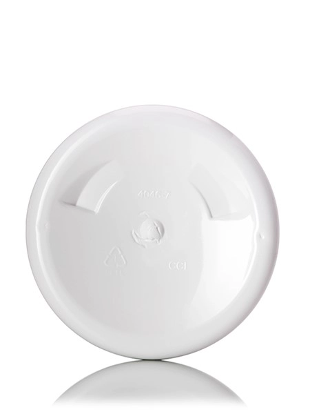 32 oz White PET Plastic Cosmo Round Bottle – B106WH