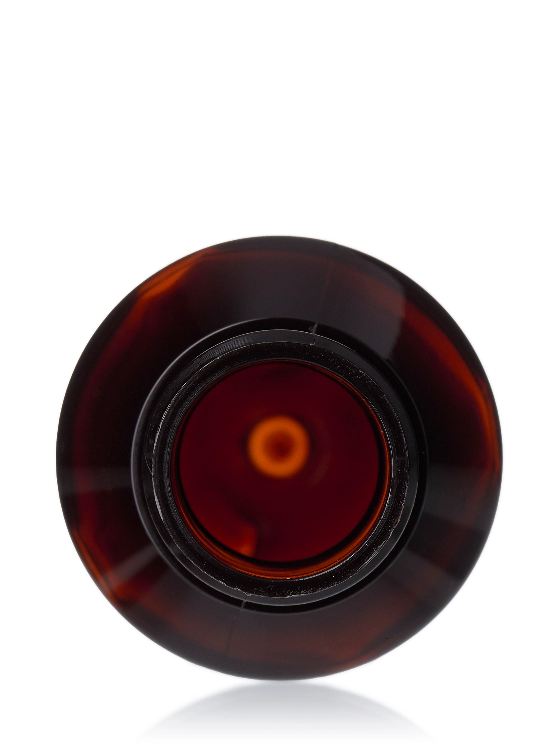 2 oz Amber PET Plastic Modern Round Bottle – B1079AM