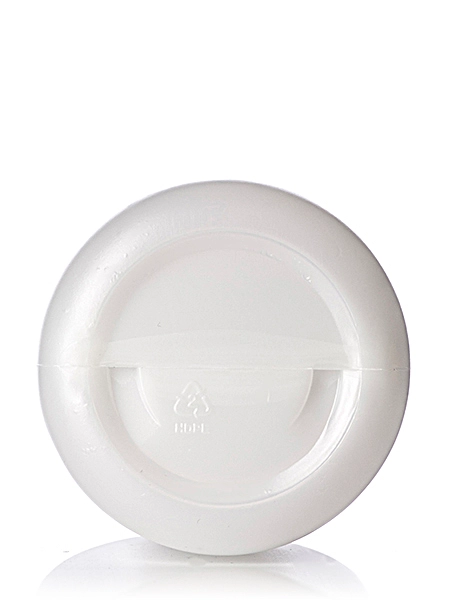 32 oz Natural-Colored HDPE Plastic Diamond Round Bottle – B108