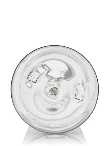 24 oz clear PET plastic bullet round bottle with 28-410 neck finish