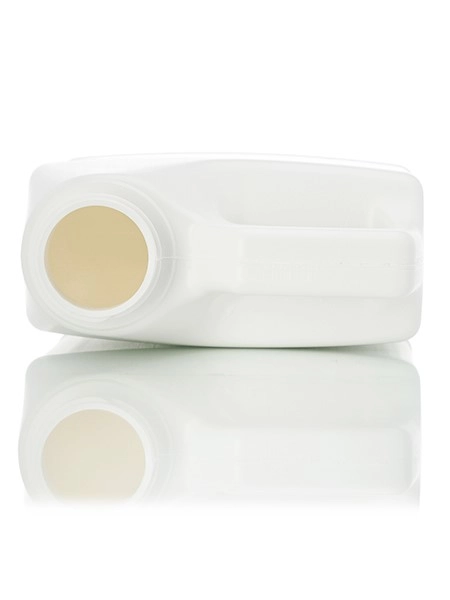 16 oz White HDPE Plastic F-Style Container – B1140WH