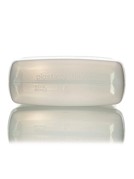 32 oz Natural-Colored HDPE Plastic F-Style Container – B1141NT