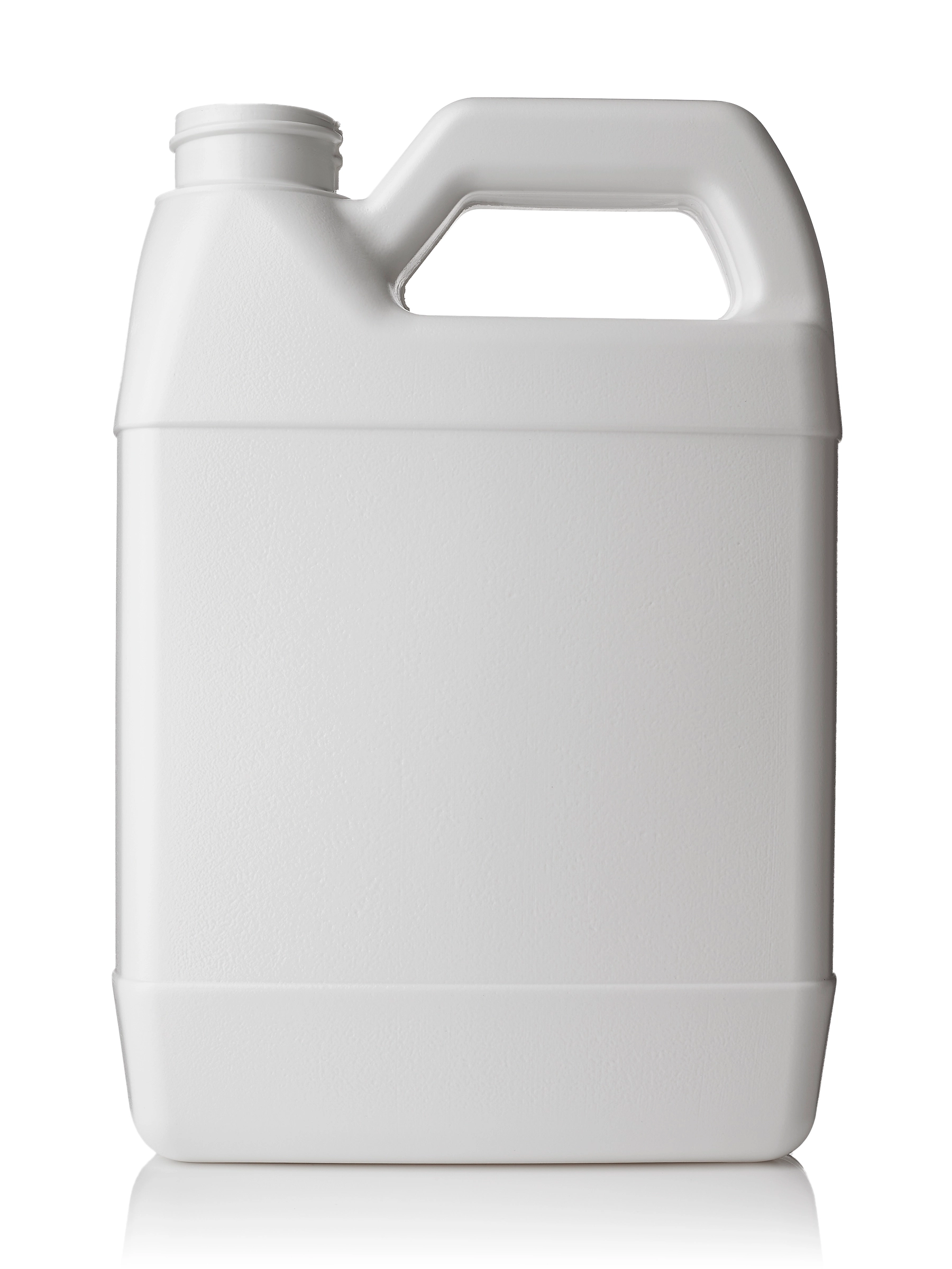 32 oz White HDPE Plastic F-Style Container – B1141WH