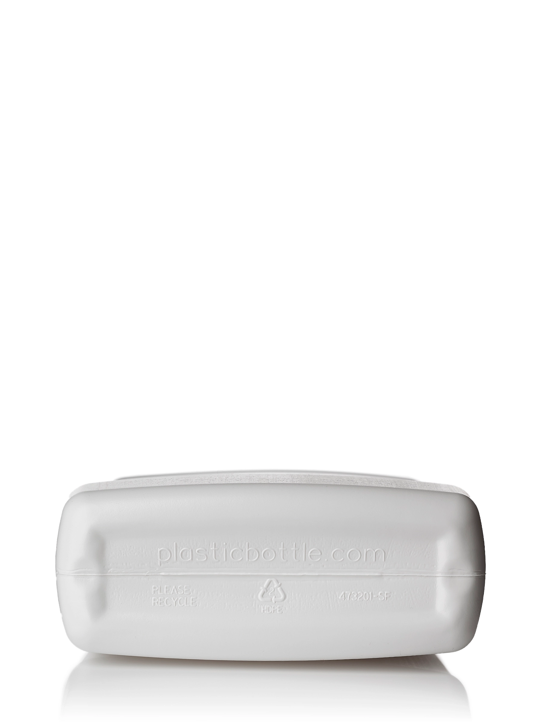 32 oz White HDPE Plastic F-Style Container – B1141WH