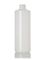 16 oz natural-colored HDPE plastic cylinder round bottle with 28-400 neck finish