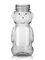 5 oz clear PET plastic honey bear bottle (8 oz of honey) with 38-400 neck finish