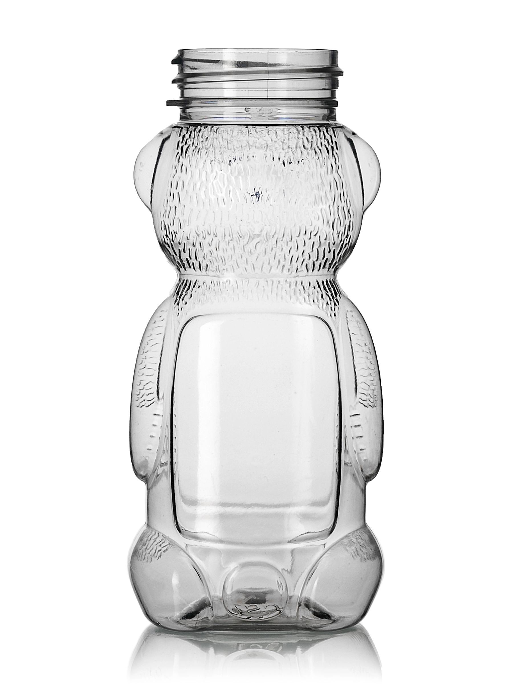 5 oz Clear PET Plastic Honey Bear Bottle (8 oz of Honey) – B1188CL