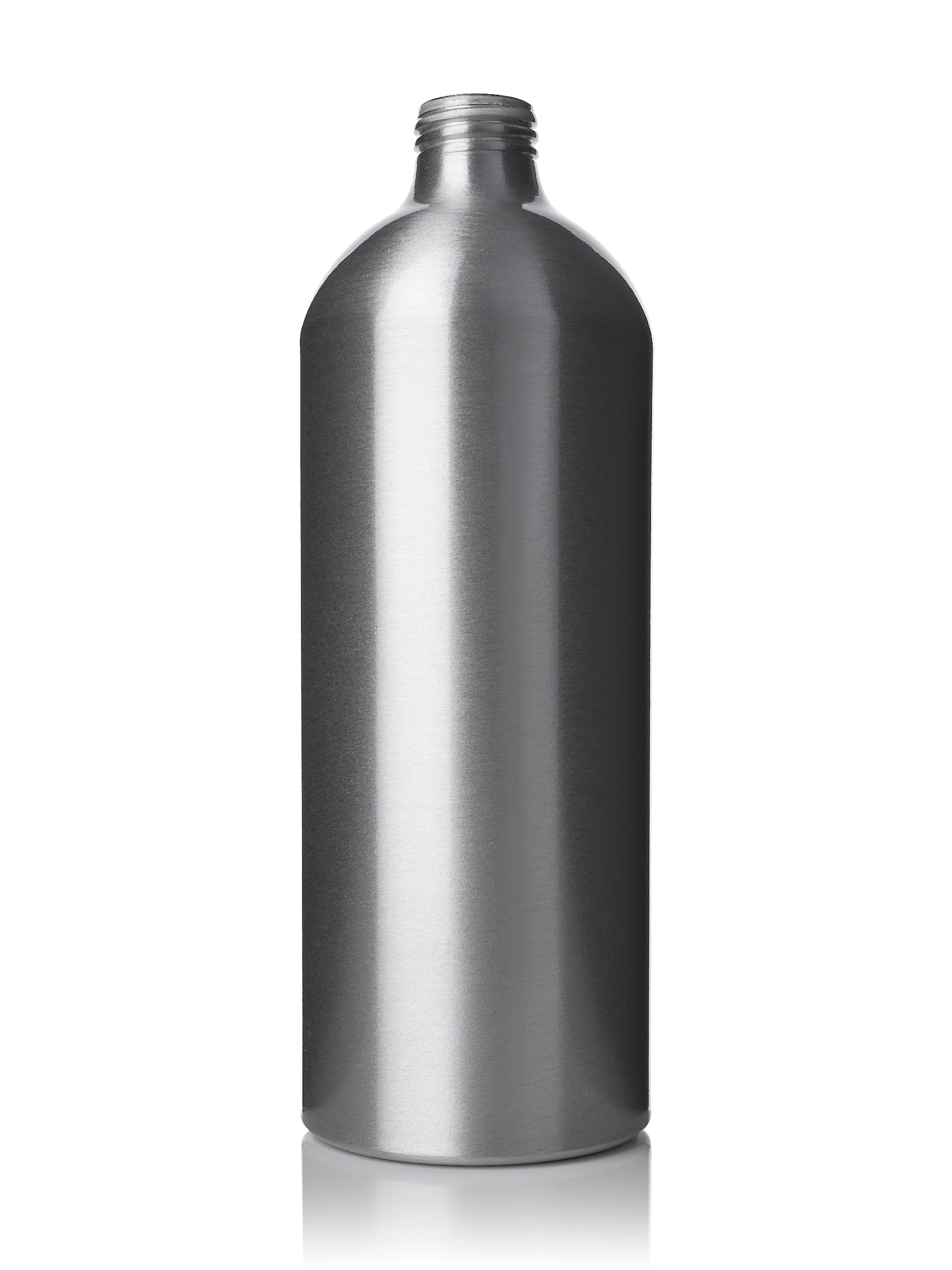 500 ml Silver Aluminum Diamond Round Bottle – b1195sl