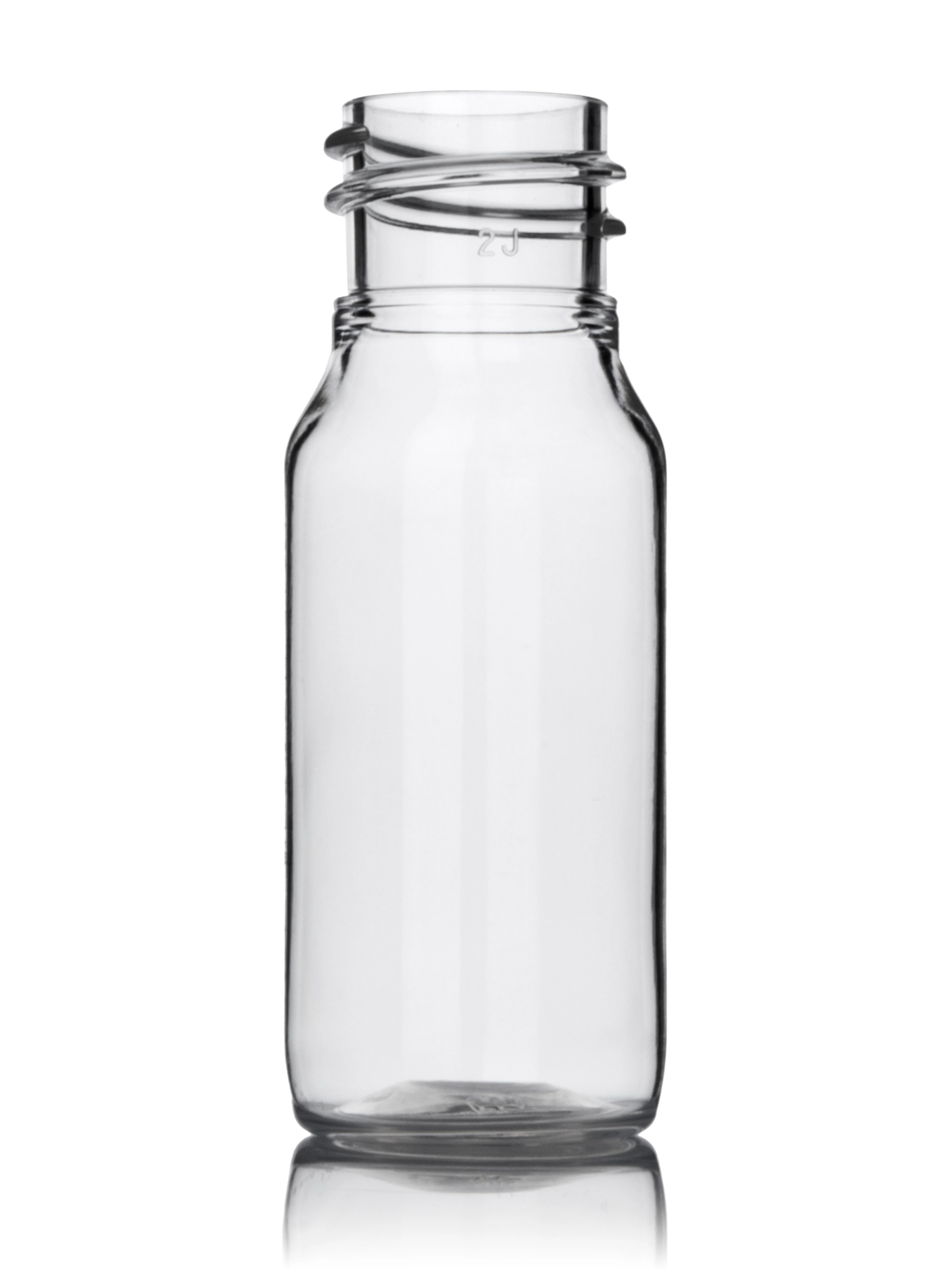 .5 oz (15 Ml) Clear PET Plastic Cosmo Round Bottle – B1240CL