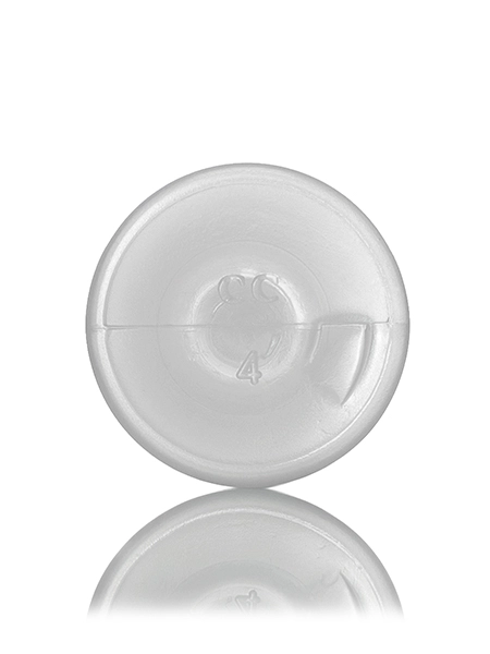 2 oz Natural-Colored HDPE Plastic Cylinder Round Bottle – b1288nt