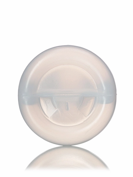 4 oz Natural-Colored HDPE Plastic Cylinder Round Bottle – B1289NT