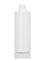 4 oz white HDPE plastic cylinder round bottle with 20-410 neck finish