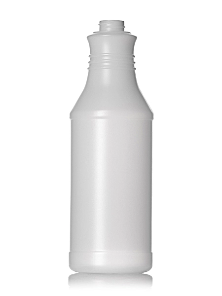 32 oz Natural-Colored HDPE Plastic Sprayer Bottle – B130