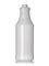 32 oz natural-colored HDPE plastic sprayer bottle with 28-400 neck finish