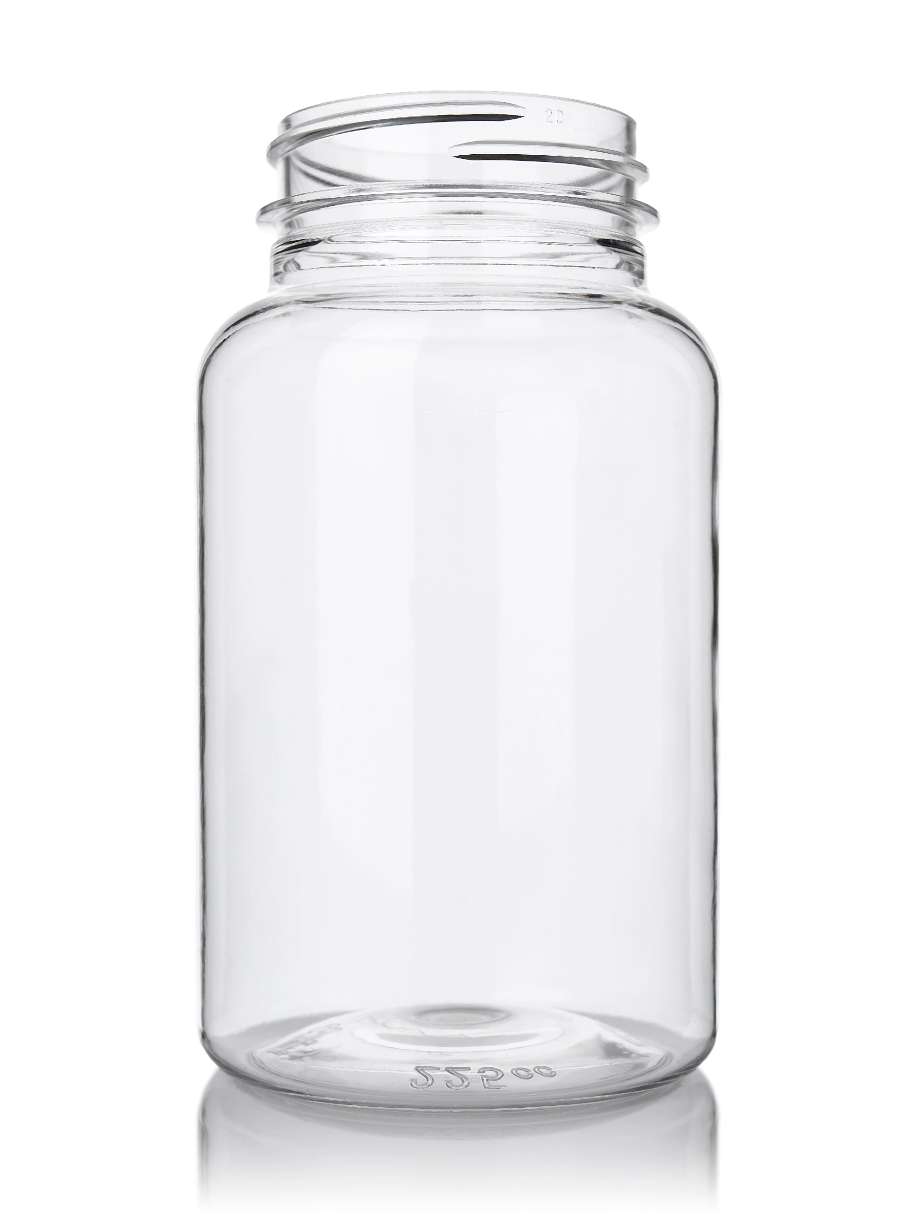 225 cc Clear PET Plastic Pill Packer Bottle – B1317CL