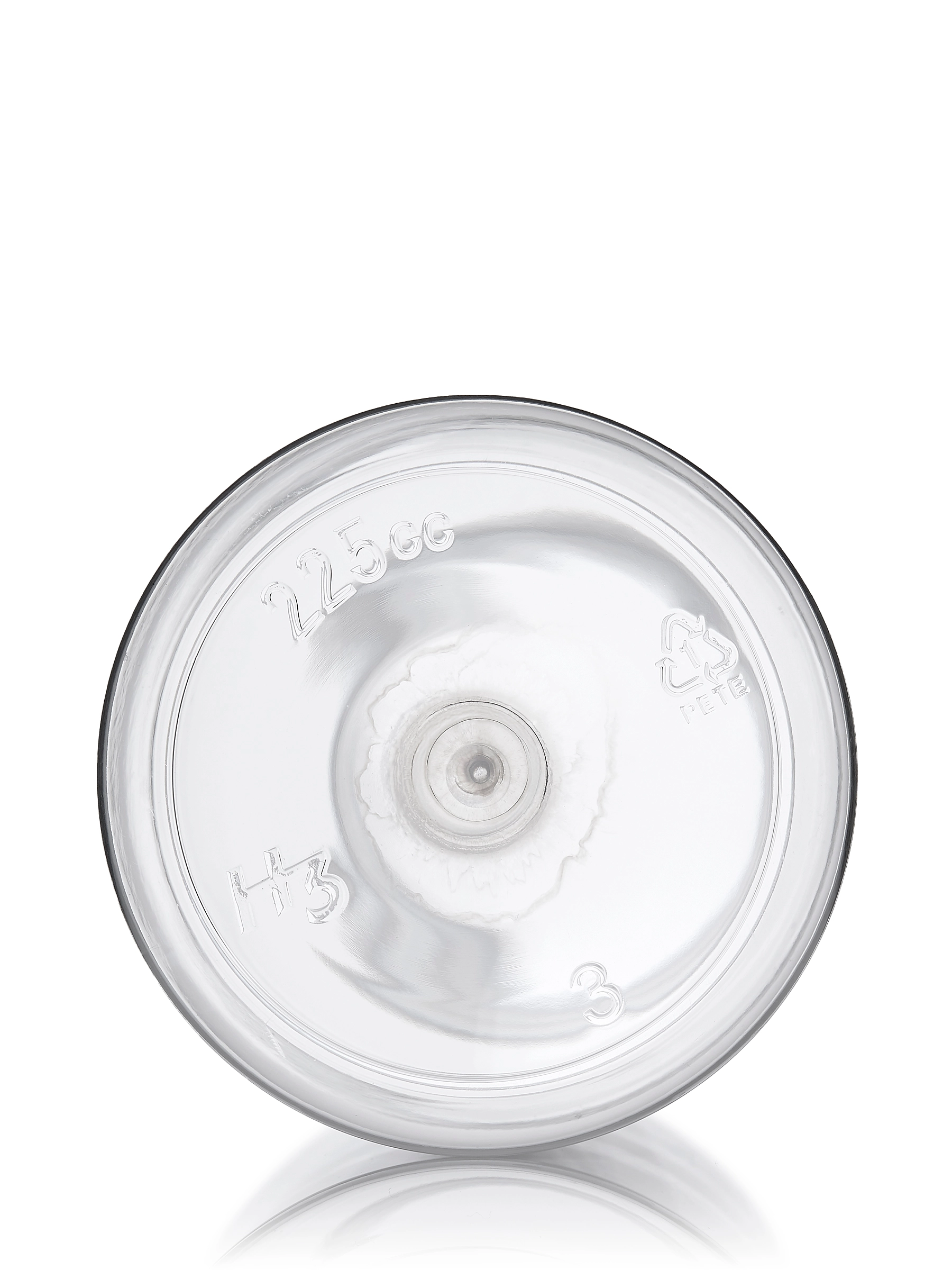 225 cc Clear PET Plastic Pill Packer Bottle – B1317CL