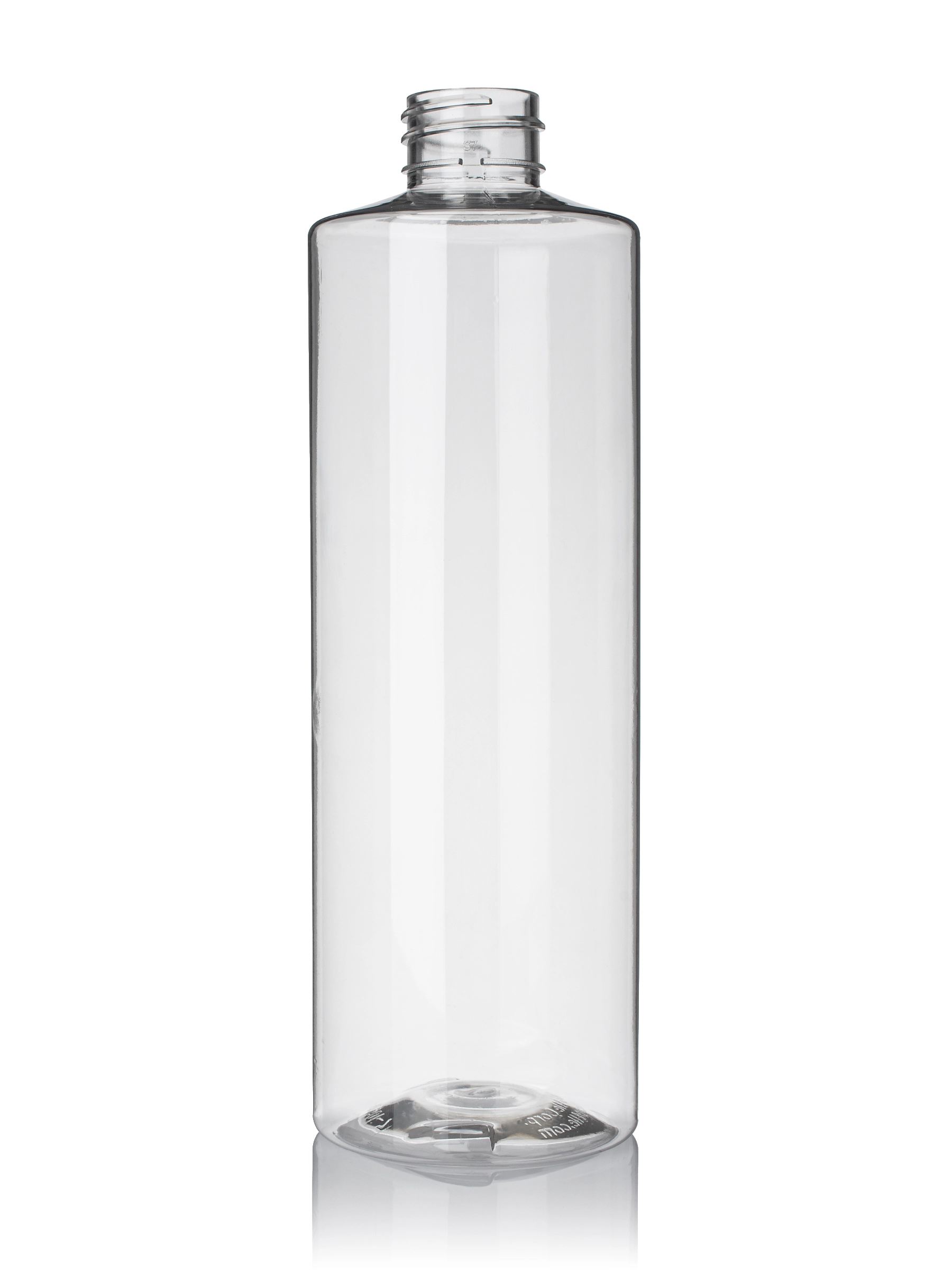 16 oz Clear PET Plastic Cylinder Round Bottle – B1326CL