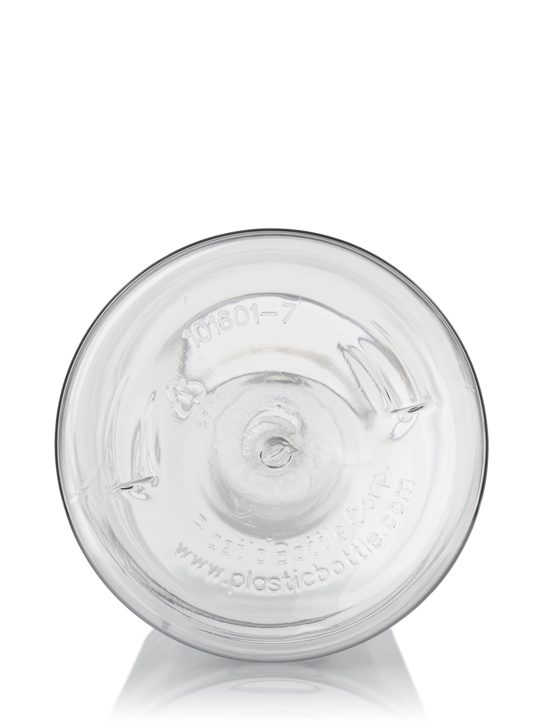 16 oz Clear PET Plastic Cylinder Round Bottle – B1326CL
