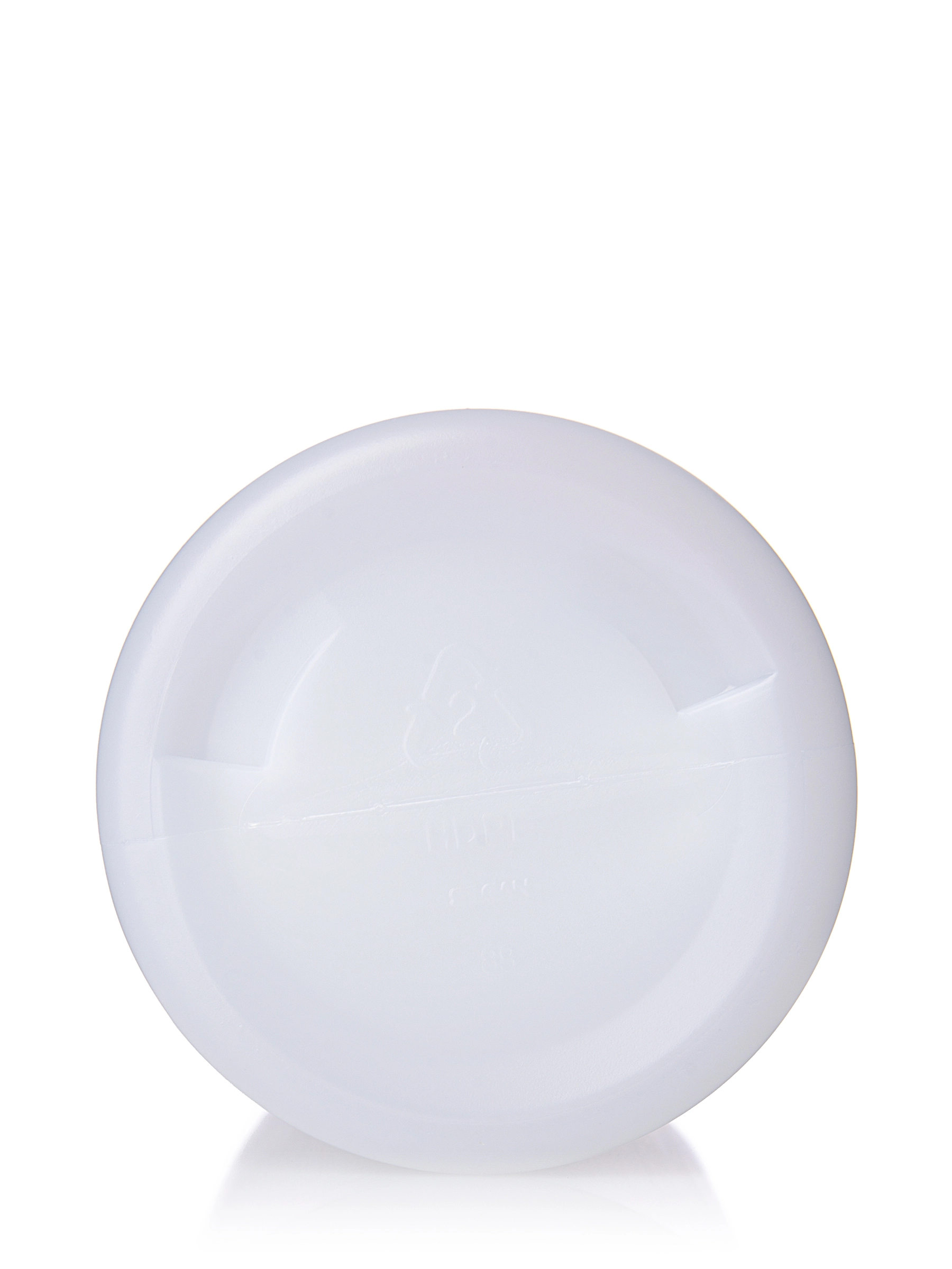 32 oz Natural-Colored HDPE Plastic Cylinder Round Bottle – B133NT