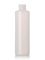 6 oz natural-colored HDPE plastic cylinder round bottle with 24-410 neck finish