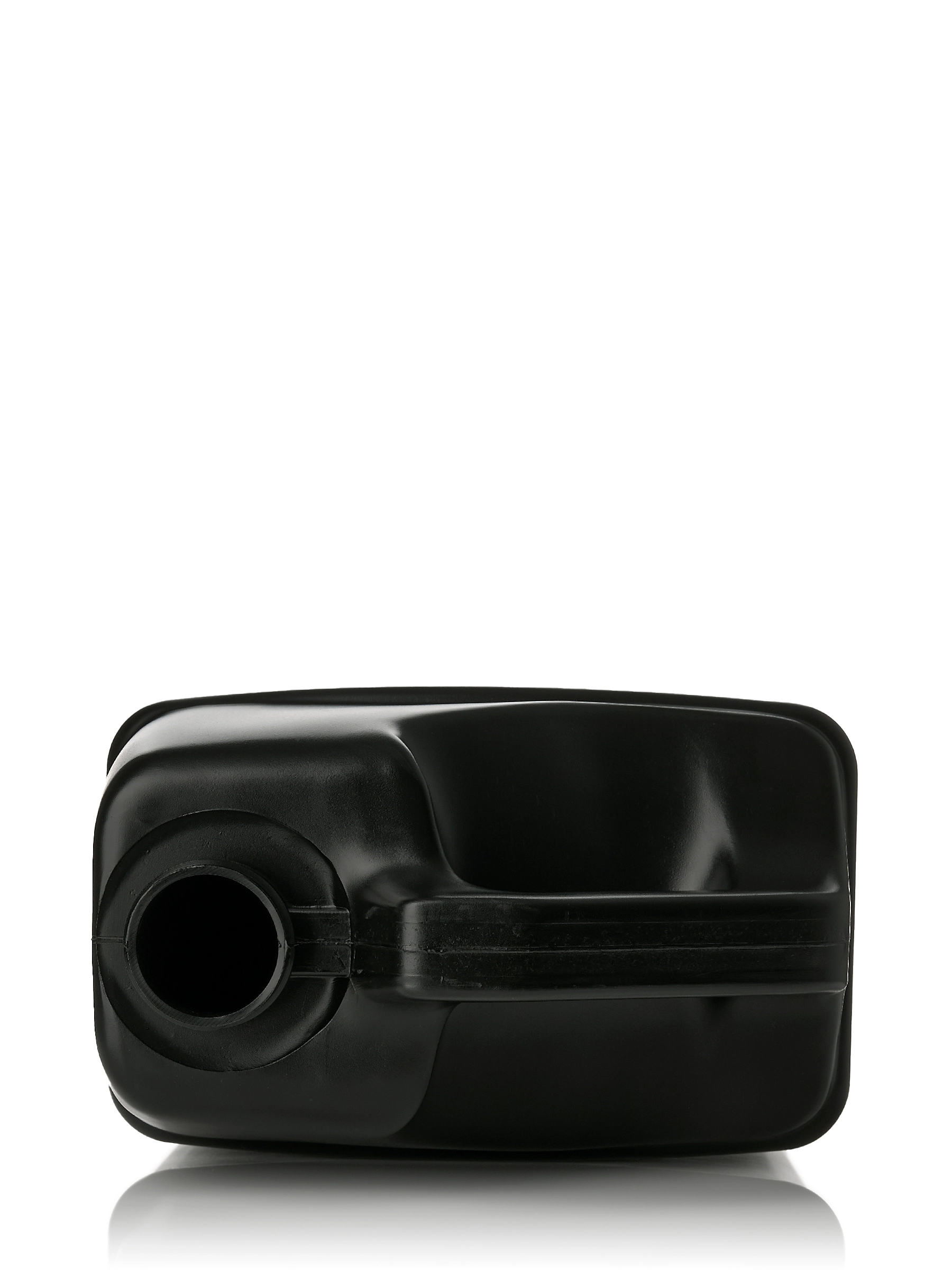 1 Gallon Black HDPE Plastic F-Style Container – B15401BK