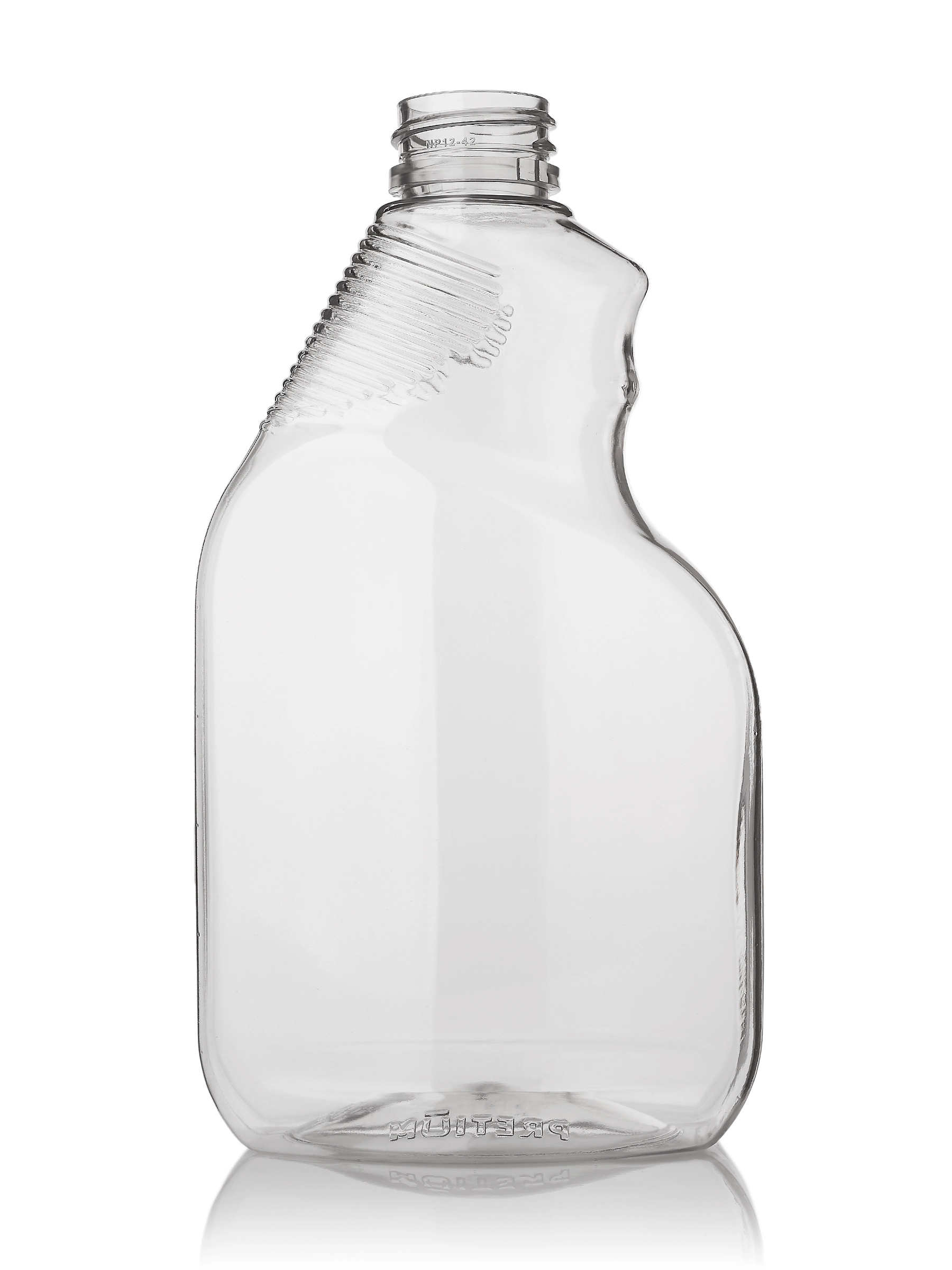 12 oz Clear PET Plastic Sprayer Bottle – B1547CL