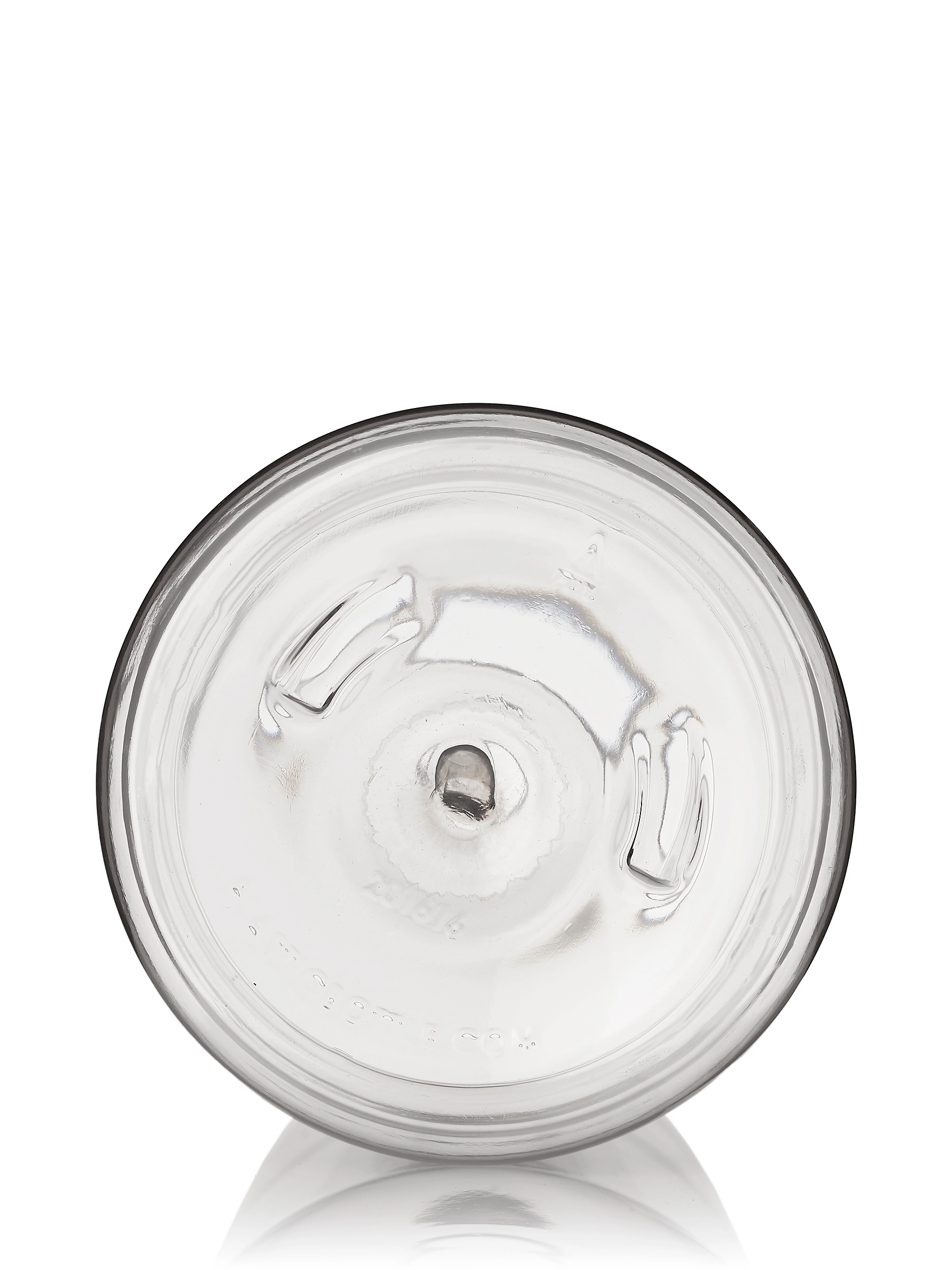 16 oz Clear PET Plastic Boston Round Bottle – B1572CL
