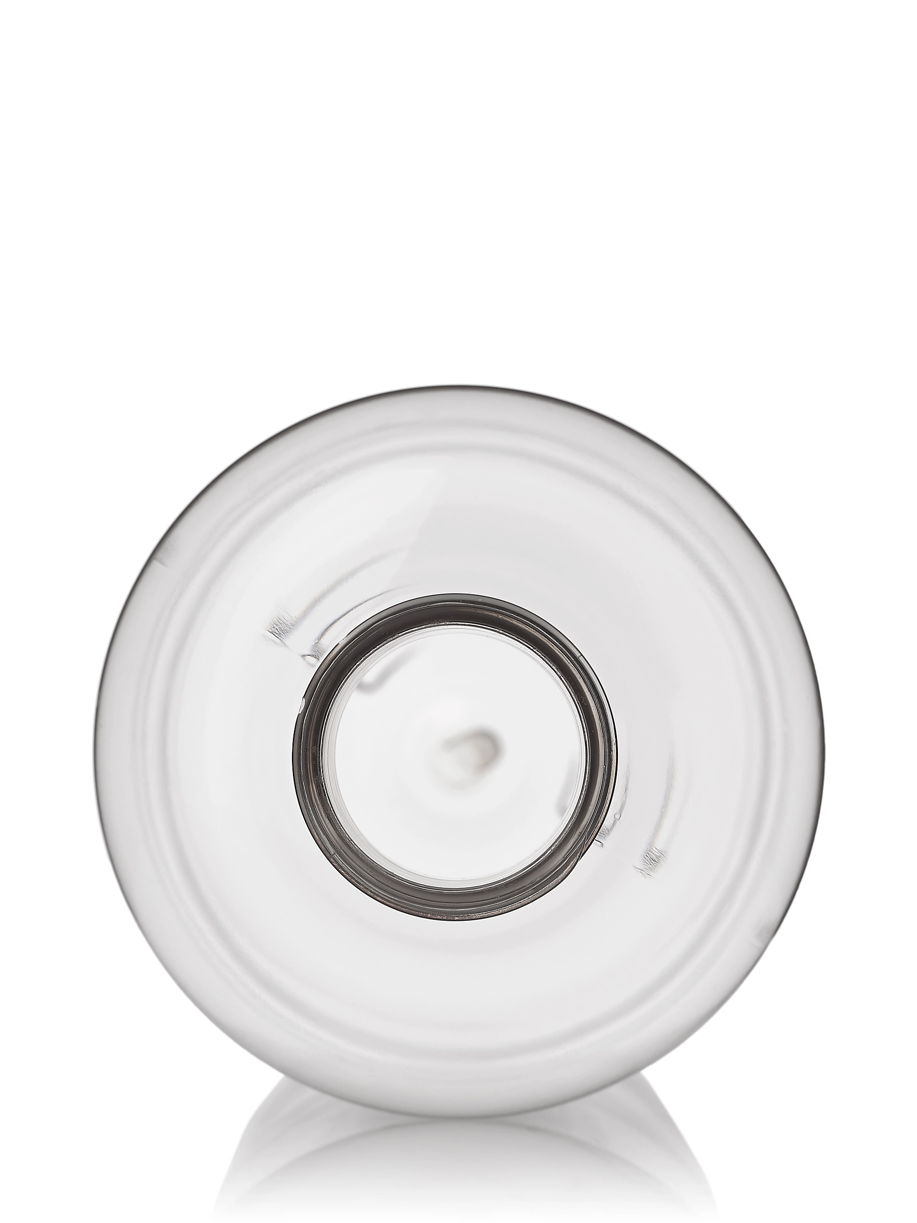 16 oz Clear PET Plastic Boston Round Bottle – B1572CL