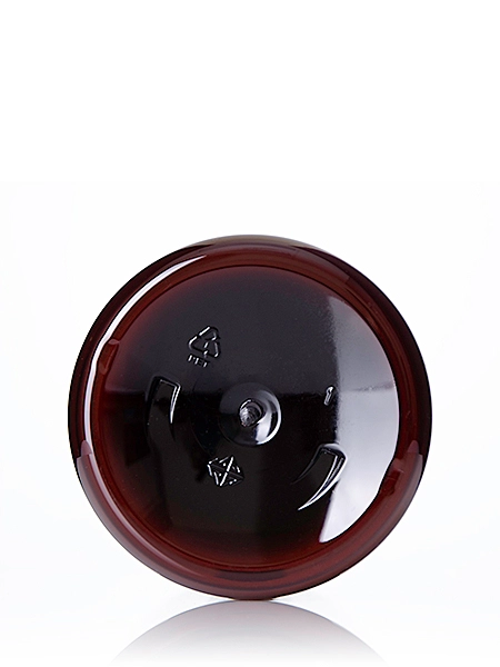 32 oz Amber PET Plastic Boston Round Bottle – B1600AM