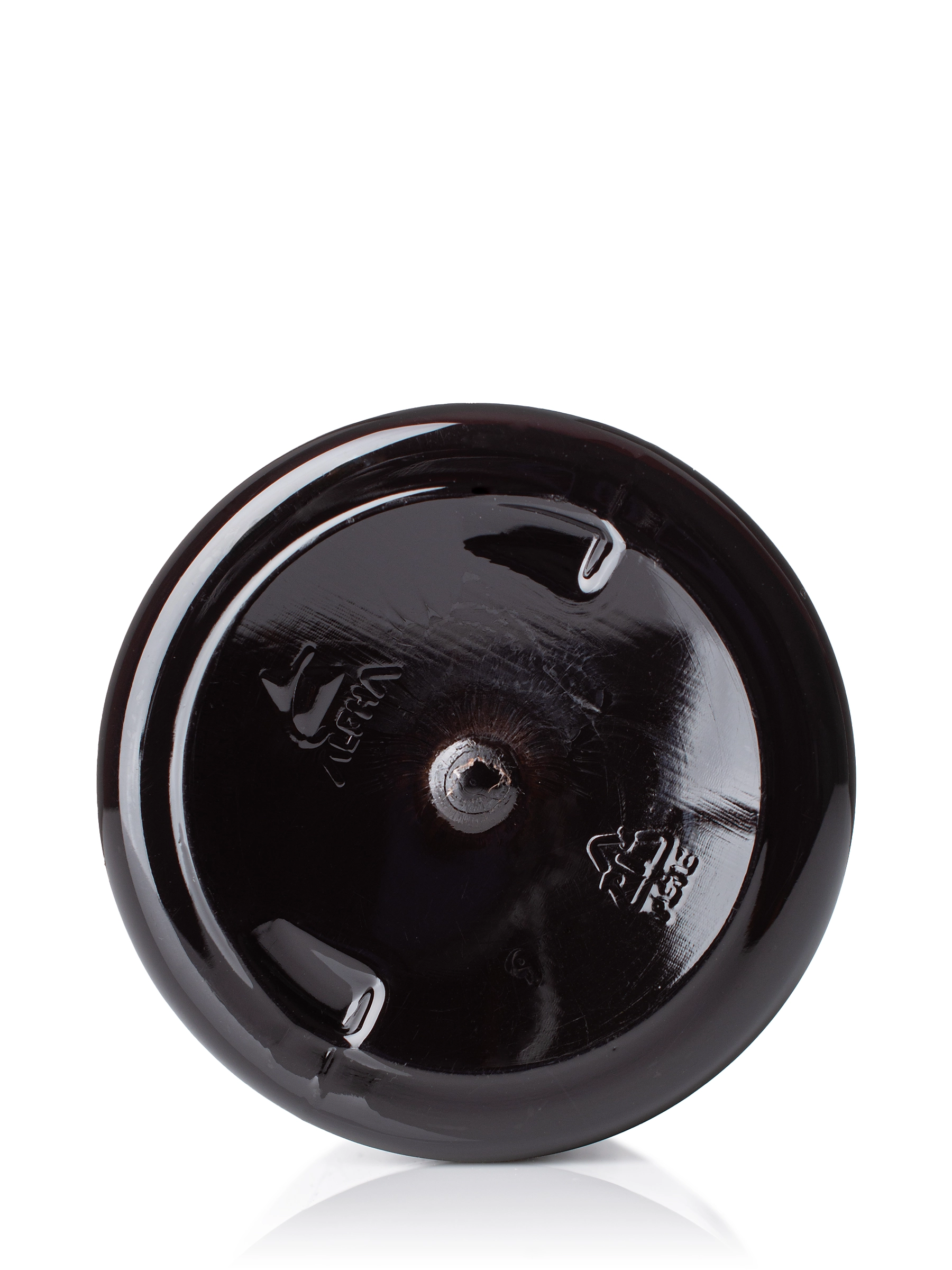 6 oz Dark Amber PET Plastic Slim Cylinder Round Bottle – B160DA