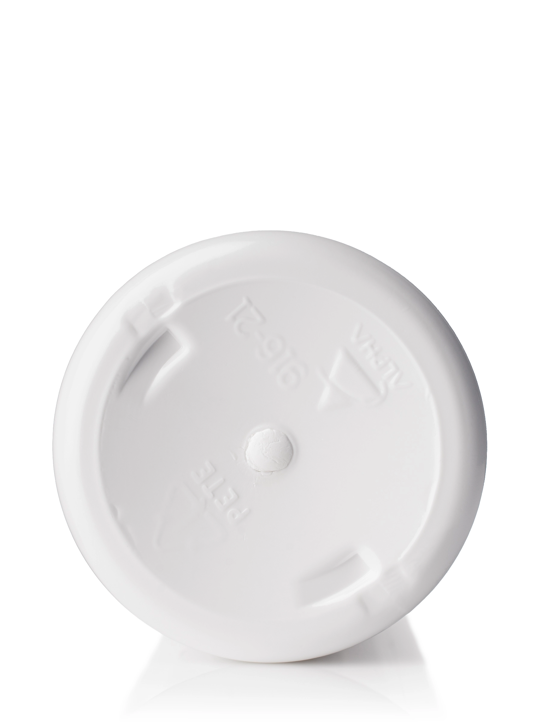 6 oz White PET Plastic Slim Cylinder Round Bottle – B160WH