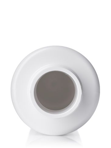 6 oz white PET plastic slim cylinder round bottle with 24-410 neck finish