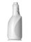 24 oz white HDPE plastic euro twist grip sprayer bottle with 28-400 neck finish