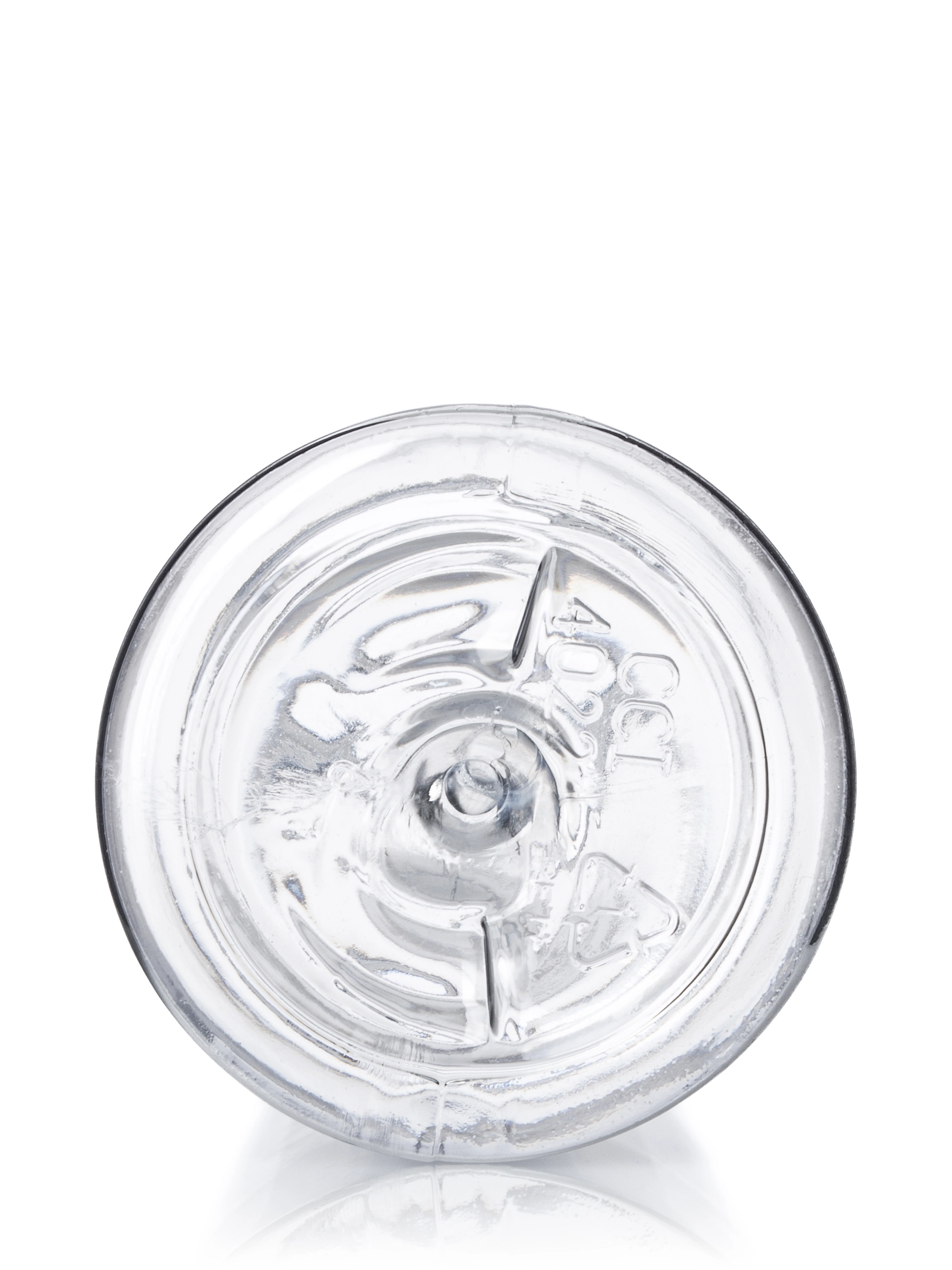 4 oz Clear PET Plastic Cosmo Round Bottle – B163CL
