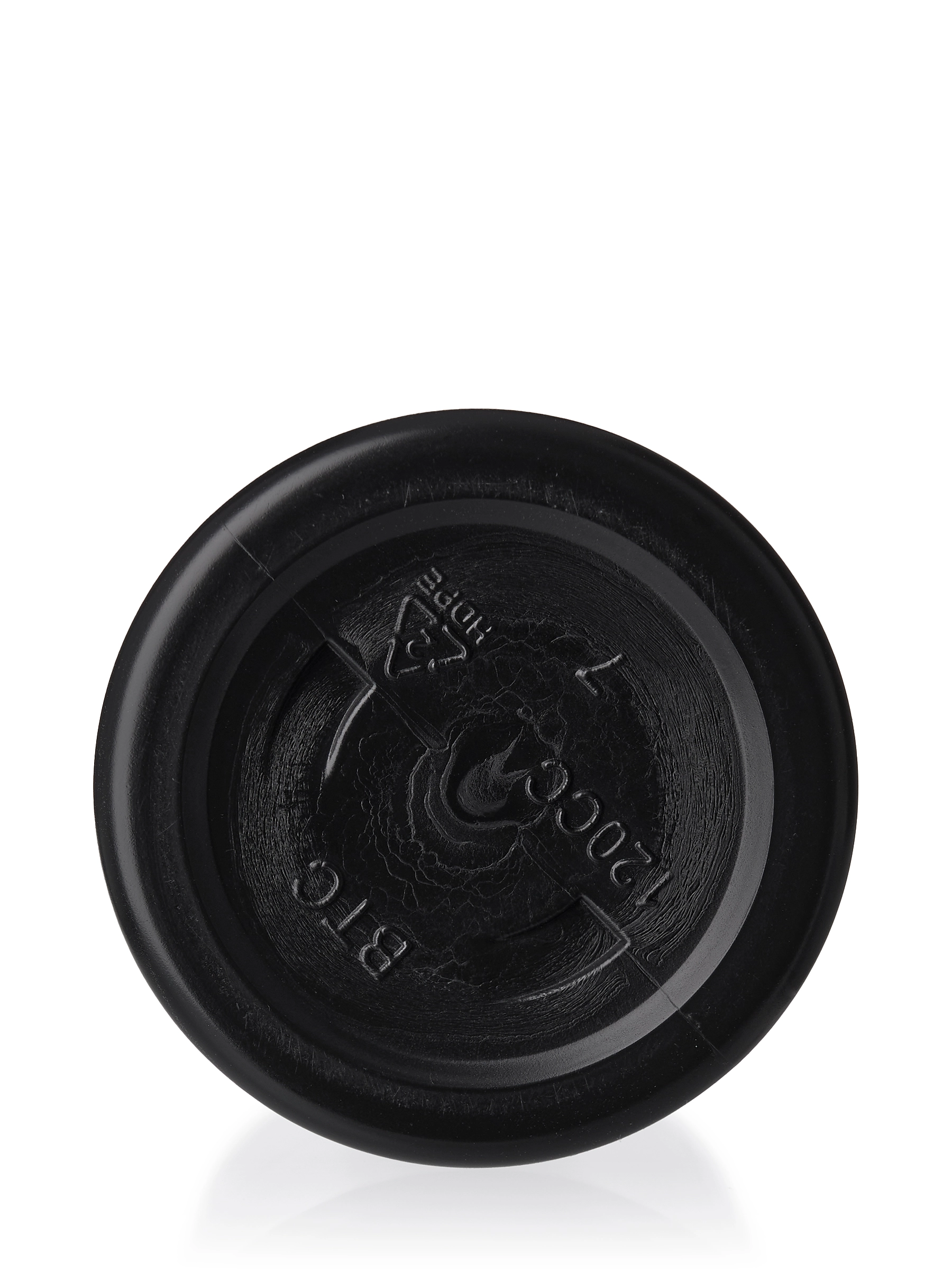 120 cc Black HDPE Plastic Pill Packer Bottle – B1673BK