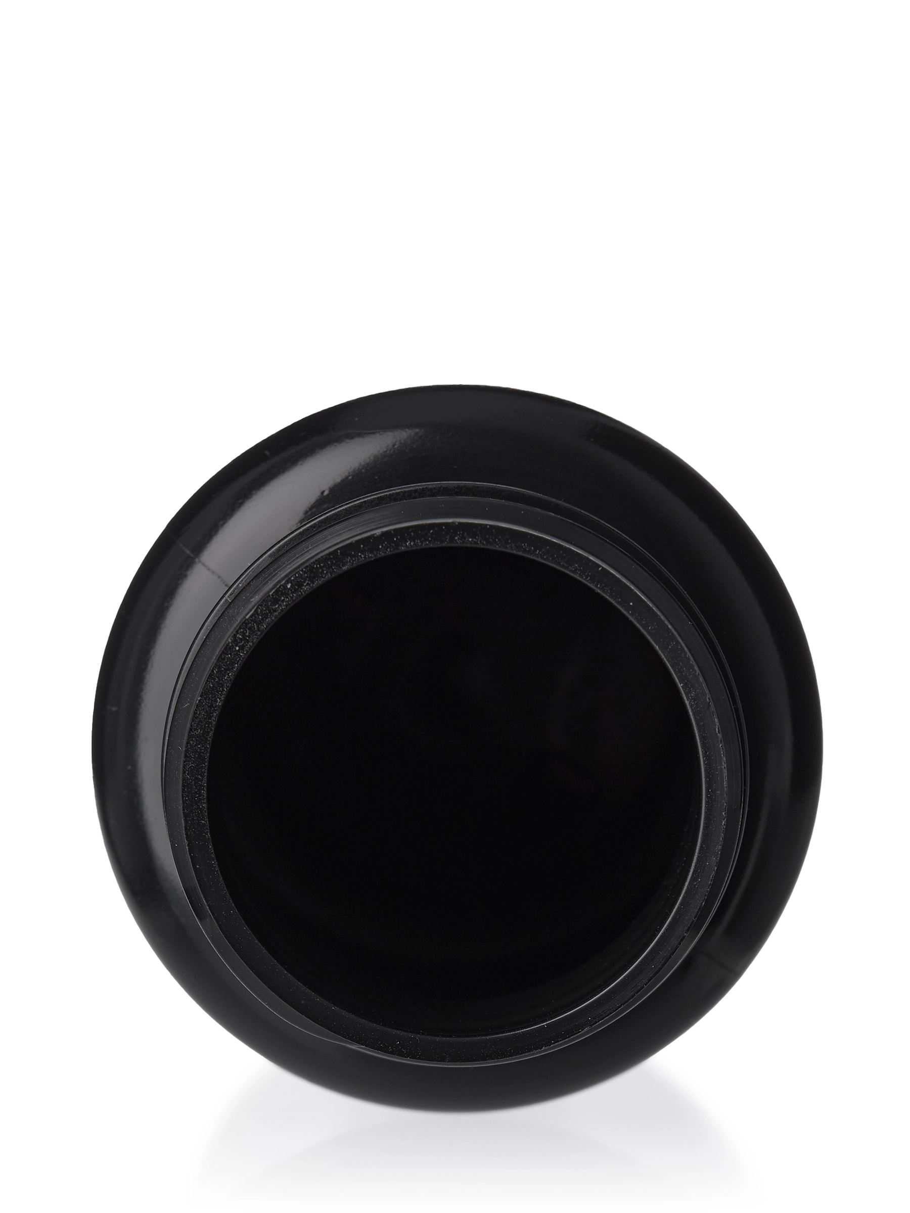 120 cc Black HDPE Plastic Pill Packer Bottle – B1673BK