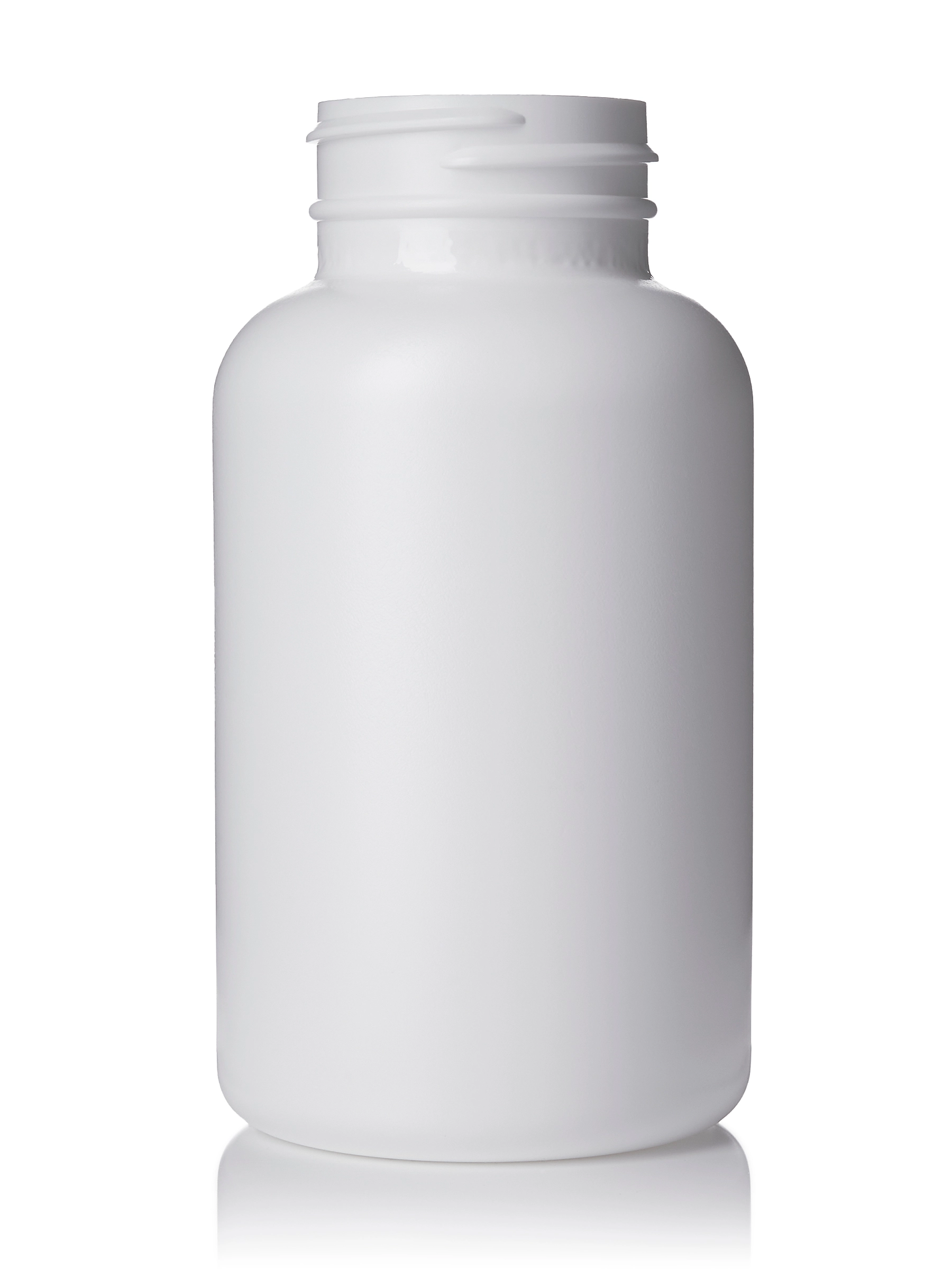 200 cc White HDPE Plastic Pill Packer Bottle – B16791WH