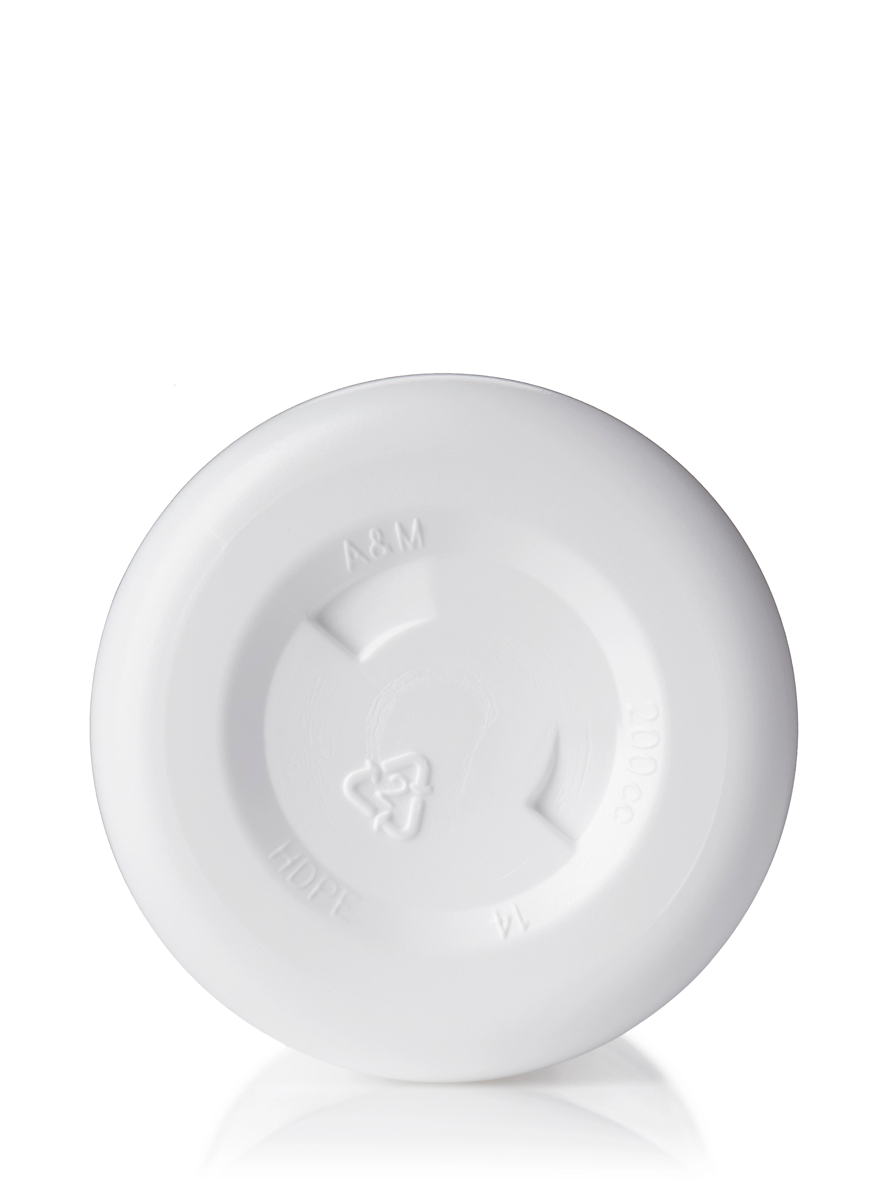 200 cc White HDPE Plastic Pill Packer Bottle – B16791WH