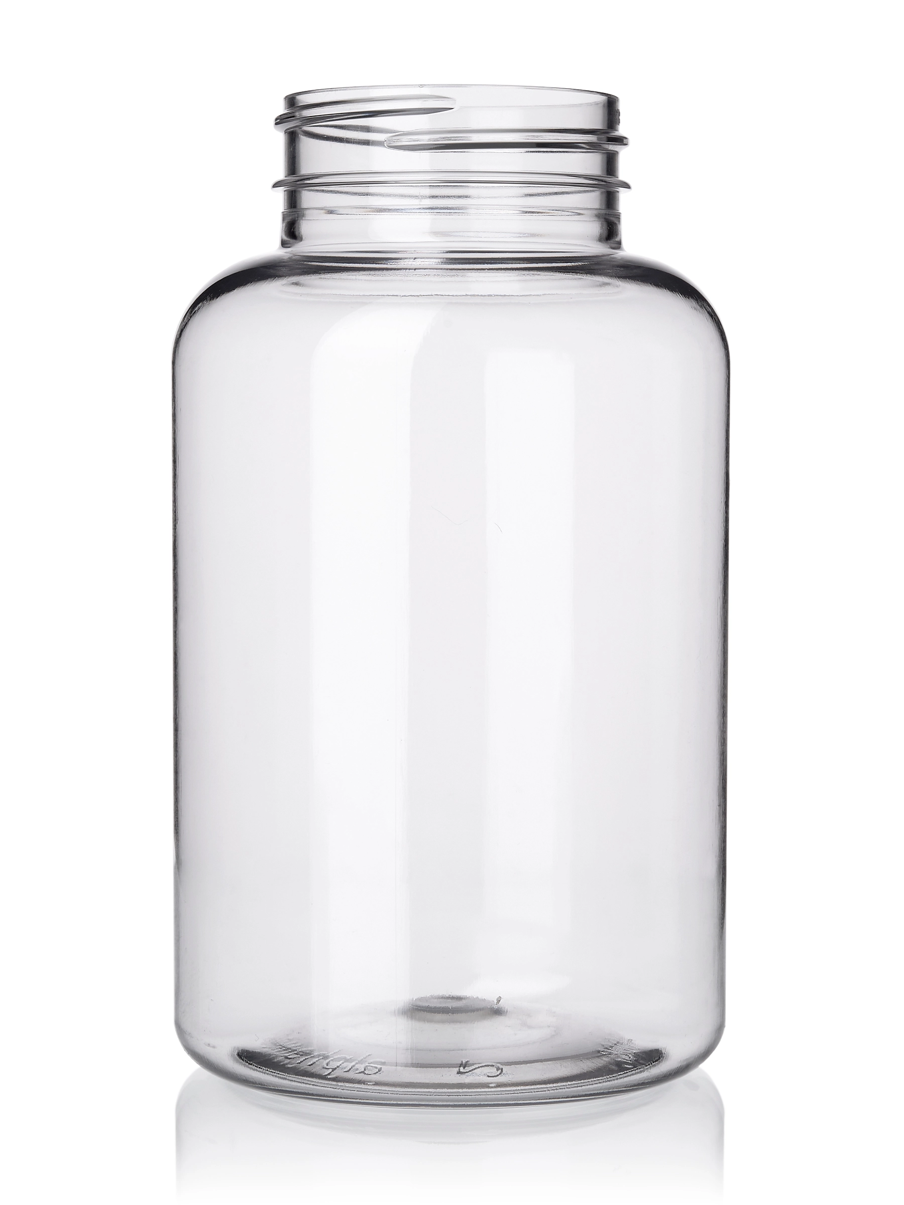 300 cc Clear PET Plastic Pill Packer Bottle – B1704CL